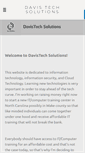 Mobile Screenshot of davistechsolutions.com